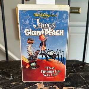 James and the Giant Peach VHS Tape Walt Disney 1996